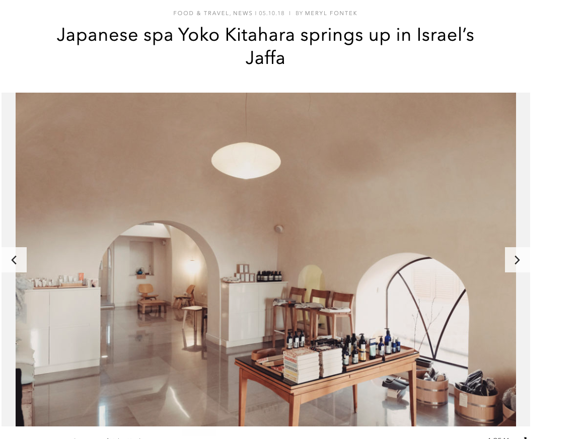 Yoko Kitahara · Jaffa
